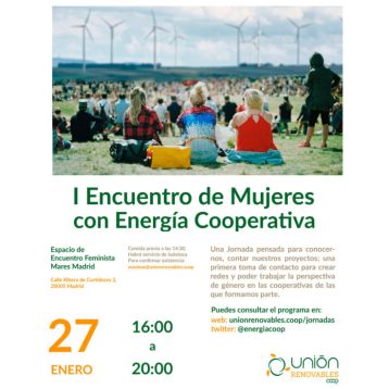 Ludoteca Bancal en el I Encuentro de Mujeres con Energía Cooperativa 27 enero